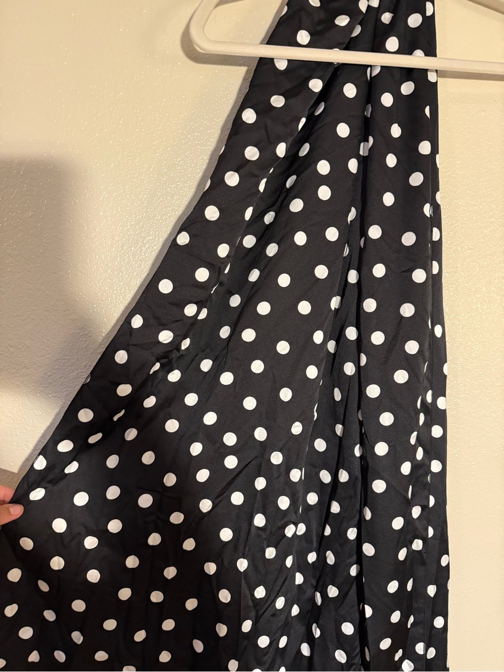 Show Me Your Mumu Tinsley Tube Dress- Black & White Polka Dot Strapless Maxi - Picture 8 of 8